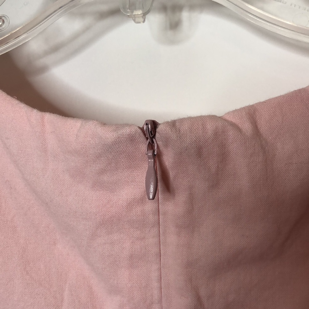 Korean Women's PINK Sleeveless House Dress Size XXL 2XLARGE Plus Size - Picture 6 of 7